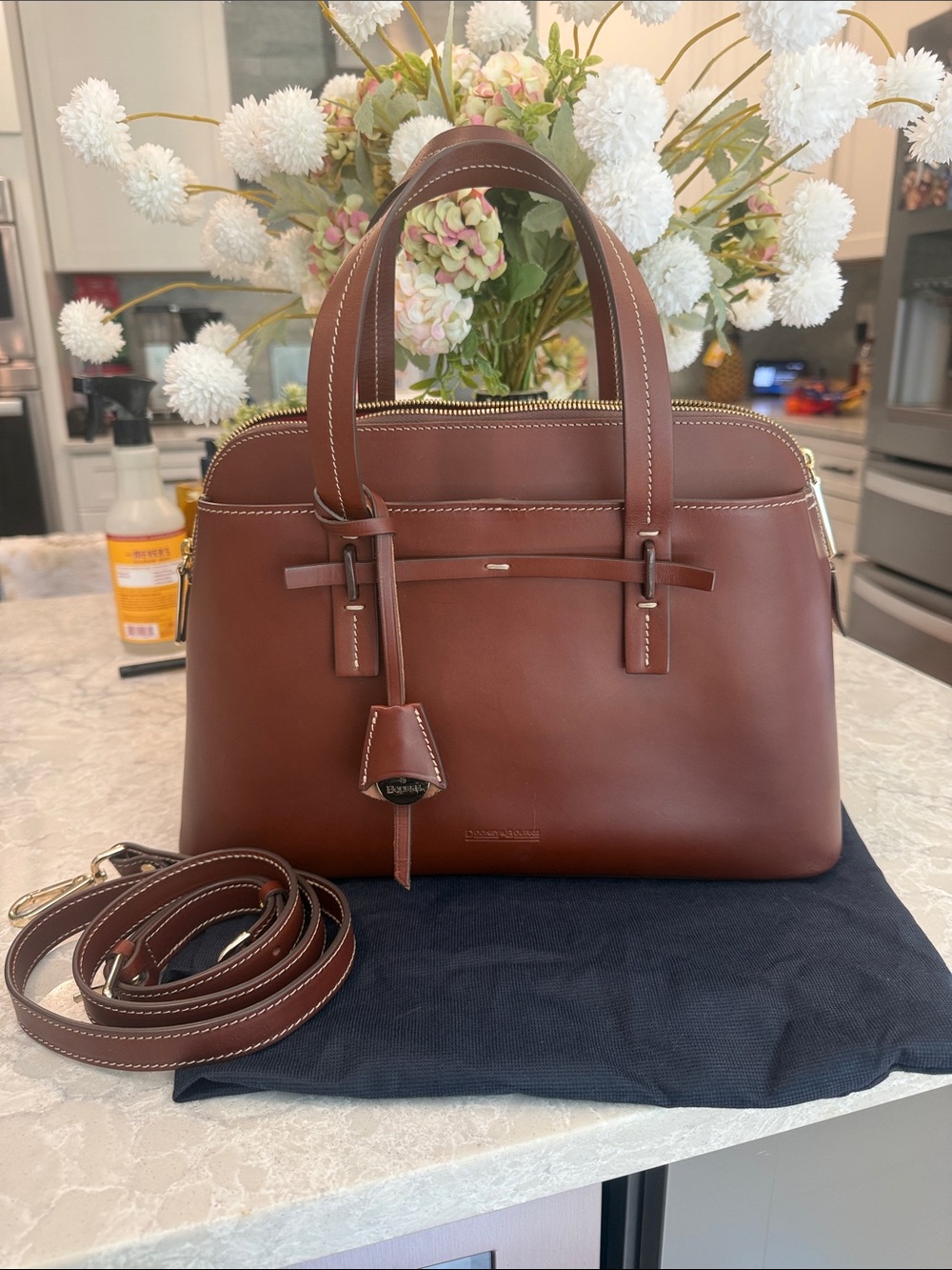 Dooney & Bourke Alto Emilia satchel - Picture 1 of 10